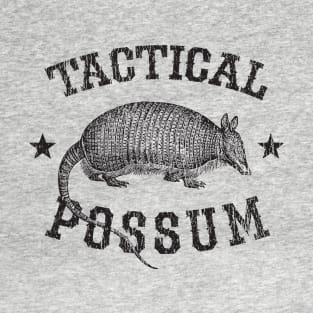 Tactical Possum Armadillo Texas Funny Vintage Distressed T-Shirt